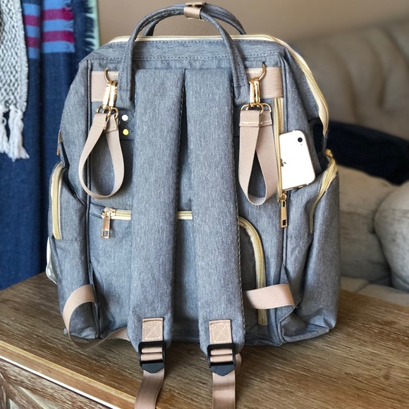 ✨New gray diaper bag backpack✨ - Picture 8 of 8